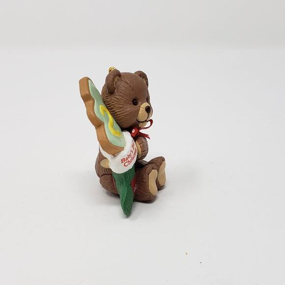 1994 Hallmark Baby’s Second Christmas Handcrafted Keepsake Holiday Ornament - Picture 6 of 7